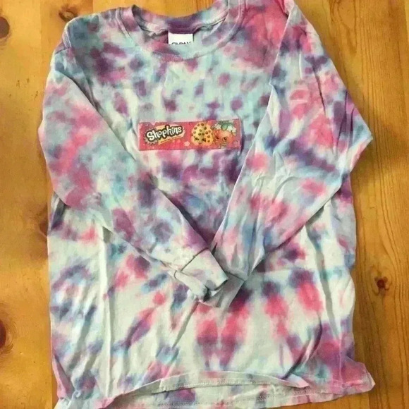 Long sleeve tie dyed shirt. I have 3 available. - Picture 5 of 7